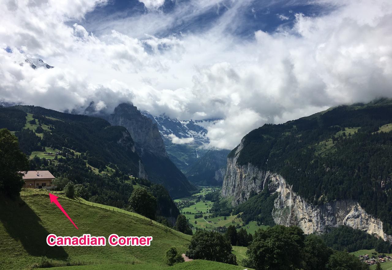 Chalet Canadian Corner Венген Екстериор снимка